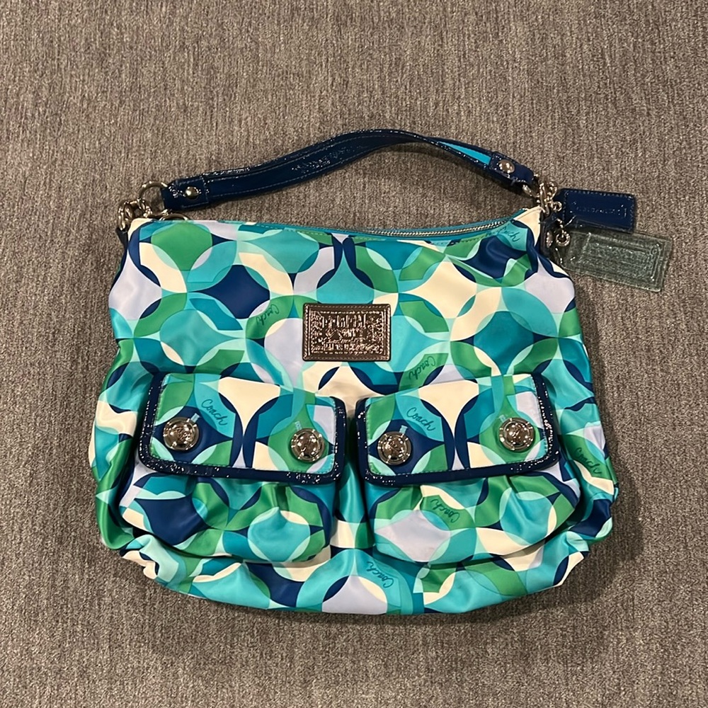 Coach poppy shoulder bag